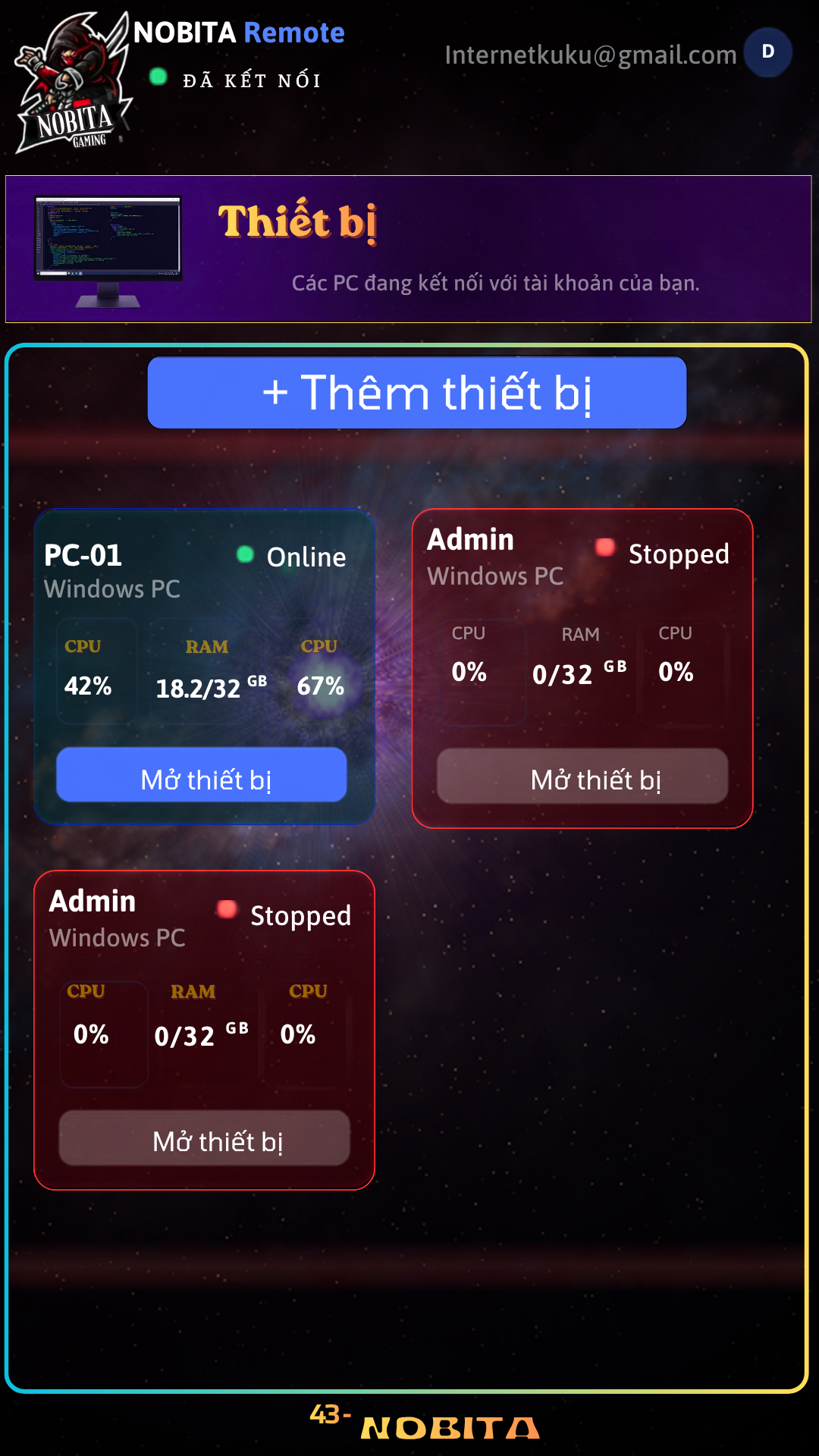 Kết nối PC